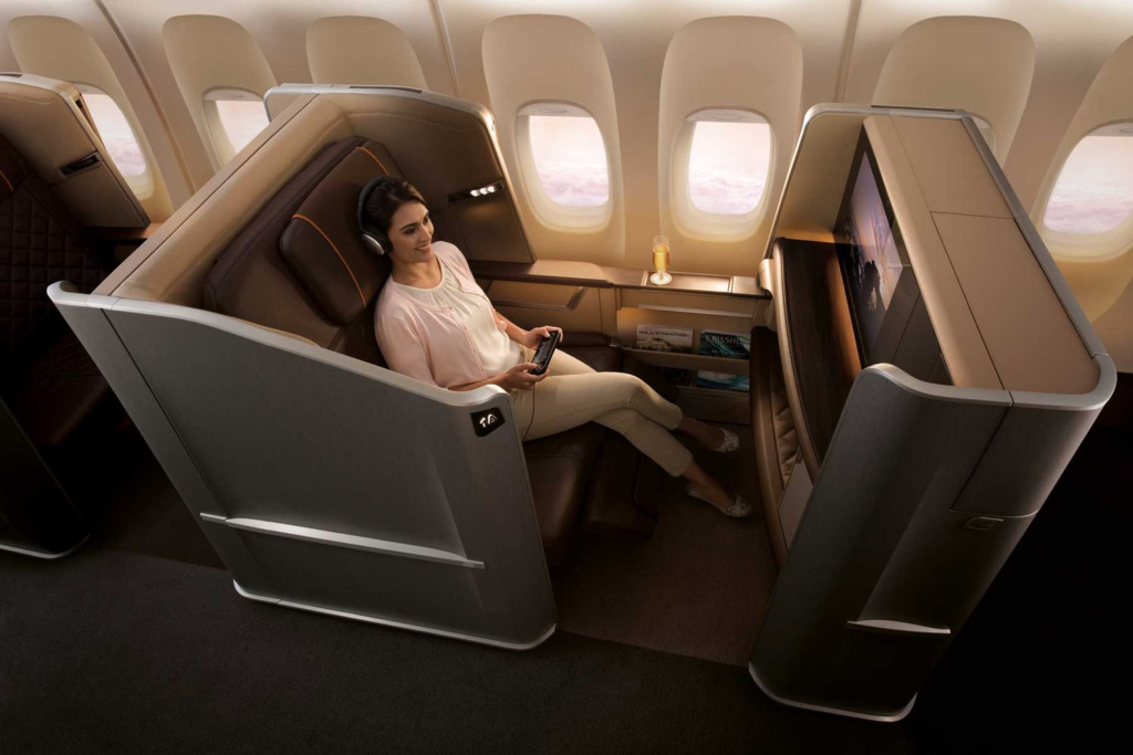 Business class website image